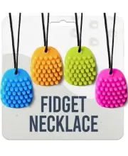 Chewy Necklace by Hedgehog - Chew Necklaces for Sensory Kids, Perfect Teethin...