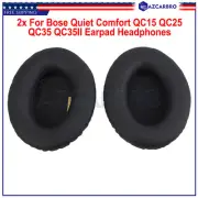 2pcs For Bose Quiet Comfort QC35 QC35II Earpad Headphones Black Ear Pad Cushion