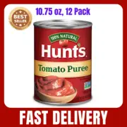 Hunt's Tomato Puree, 10.75 oz Cans, 12 Pack for Cooking and Recipes