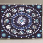 Interstellar Margin Star 3D Shower Curtain Waterproof Fabric Bathroom Decoration