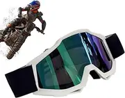 Motorcycle Goggles | Non-slip Eyewear for Riders - Dirtbike Goggles Anti-fog ATV Sponge Padding Dustproof Eyewear for Adults Outdoor Activities