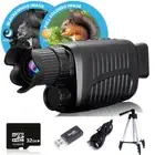 HD Digital Night Vision Monocular 850nm 5X Zoom Infrared Scope IR Camera Video