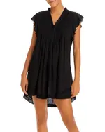 Poupette St. Barth Sasha Pleated Mini Dress