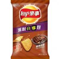 在飛比找樂天市場購物網優惠-Lay's樂事 波樂香烤肋排派對分享包(151g/包) [大