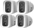 Connect SmartHome 1080P Full HD Smart Outdoor CCTV Camera (4 Pack) CSH-ODCAM-4P
