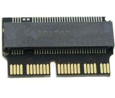 M.2 NGFF AHCI NVMe SSD M Key Converter Adapter for MacBook 2013-2017 12+16Pin TO
