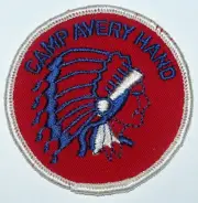 Camp Avery Hand (OH) 1973 Pocket Patch BSA