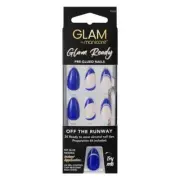 Manicare Glam Ready Pre-Glued Nails 30pcs Off the Runway