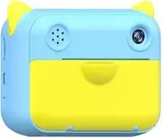 Blue Instant Print Camera for Kids Camera for Photos and Videos