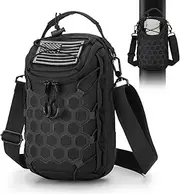WOISIASO Magnetic Gym Bag -Versatile Fitness, Work, Travel & Sports Bag With Stylish Design,Multi-Size Water Bottle Holder