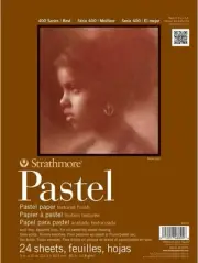 Strathmore 400 Series Pastel Pad, Assorted Colors, 9"x12" 9x12, Multicolor