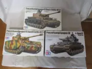 244. Collector's item Tamiya 1/35 "Panzer 4, F type, early H type, J type" 3 b
