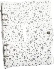 COHEALI 6-Ring Binder Notebook Cover Aesthetic Scrapbook Binder School Supplies