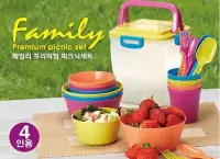 在飛比找Yahoo!奇摩拍賣優惠-預購-韓國 BPA-FREE 環保安全 輕便野餐組