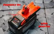 For Milwaukee M18 Battery Adaptor to Dyson V8 Absolute Vacuum Battery Adapter