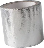 Hohopeti Aluminum Reinforced Tape for Car Body Shell Shield Friction Resistant Silver Adhesive with Mesh for Strong Reinforcement