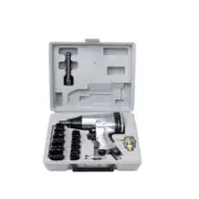 1/2" Air Impact Wrench Kit Rattle Gun Socket Tool Set Pneumatic Metric AU