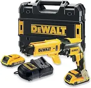 [DEWALT] DCF620D2K-QW, Brushless Drywall Screwdriver XR 18V Li-Ion 2.0Ah + Quick Screw Charger with TSTAK Case