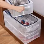 Installation-Free Shoes Sorting Box Steel Frame Folding Shoe Rack
