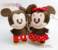 在飛比找樂天市場購物網優惠-【UNIPRO】迪士尼 米奇 米妮 7吋 絨毛玩偶 造型長抱