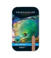 Prismacolor Premier Watercolor Pencils 24 count Use Wet or Dry Artist Quality