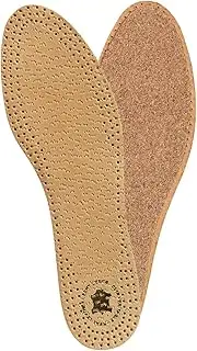 [Kaps] PECARI Cork Premium Shoe Insoles Made of Vegetable Tanned Sheepskin Leather And Natural Cork, Elegant and Comfortable