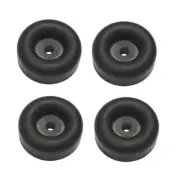 4 XL Big Daddy Amplifier Feet, Amp head, Speaker Cabinet Feet 2 1/2" Wide 1"High