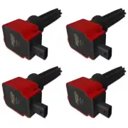 82594 MSD Ignition Coils Set of 4 for Ford Fusion Edge Taurus Explorer Mustang (for: Ford)