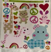Reminisce Cutopia Unicorns Rainbows Scrapbooking Collection