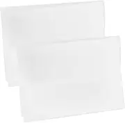 jojofuny 2Pcs Book Cover Film Clear Scrapbook Protector Transparent Book Accessories for Student Textbooks Reusable and Flexible Protection Film for Easy Identification