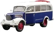 Scale Vehicle 1:72 for Robur Garant East Germany Bus Alloy Bus Vehicle Model Kit Die-cast Toy Car Gift Metal Toy car