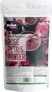 Paiya Organics Rose Powder for Face Pack, Skin Care, Mask, Skin Glow | Sun Dried Gulab Patti | Chemical free | 100 gm