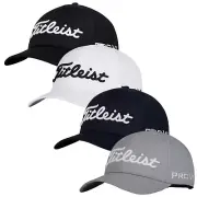Titleist Mens Golf Tour Performance Cap Stretch Fit Lightweight UV Protection