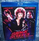 NEW RARE OOP CODE RED LINDA BLAIR SAVAGE STREETS MOVIE BLU RAY 1984 1ST RELEASE