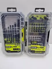 Ryobi Link HSS Drill Bit Set + Impact Driver Set - New