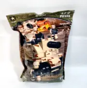 Best-Lock Construction Toys U.S. Army Strong TANK SOLDERS Set 172 Pieces