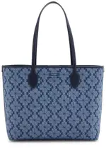Kate Spade New York Bleecker Logo-jacquard Denim Tote ONE SIZE