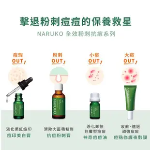 【NARUKO 牛爾】明星雙寶組 茶樹抗痘粉刺寶30ml+茶樹痘印美白寶10ml(抗痘)