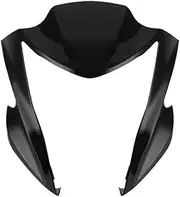 Cowls Board Headlight Fairing Cover Windshield Plastic Headlight Protector Fairing Windshield Fit For ER6N 2012-2016 Cowls Set(Black)