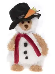 Charlie Bears 2023 Frosty Teddy Bear Snowman Plush Cute Christmas Outfit Xmas