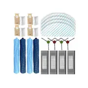 For DEEBOOT OZMO T9 , T9 PLUS Replacement Spare Parts Main Side Brush Hepa Filter Mop Pad Dust Bag