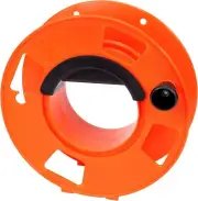 Bayco KW-110 Cord Storage Reel with Center Spin Handle, 100-Feet, Orange 1-Pack