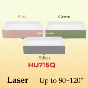LG CineBeam HU715Q 4K UHD Laser -Silver- 20W+20W Woofer Apple AirPlay2 34 Lang