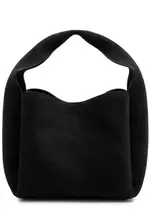 Totême Small Suede Bucket bag - Black ONE SIZE