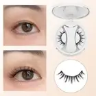 No Glue Reusable Eyelash Extension with Mirror Dual Magnetic Lashes Women