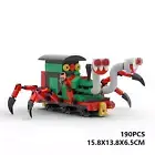 MOC Horror Games Choo-Choo Charles Green Thomas Spider Trains Building Blocks