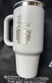 NWT SCOTTY CAMERON GALLERY 32oz PEACE SURFER Hydro Flask Tumbler Birch Gray Golf