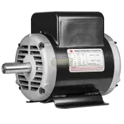 ﻿﻿3 HP Electric Motor Single Phase 1725 RPM 230 Volt 1-1/8" Shaft Farm Duty 184T