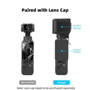 ABS Lens for Pocket 3 Gimbal Camera Reliable Scratch Guard