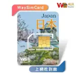 【威訊WAYSIM】日本 4G高速 吃到飽網卡 7天(旅遊網卡 出國網卡 吃到飽網卡 高速上網卡)